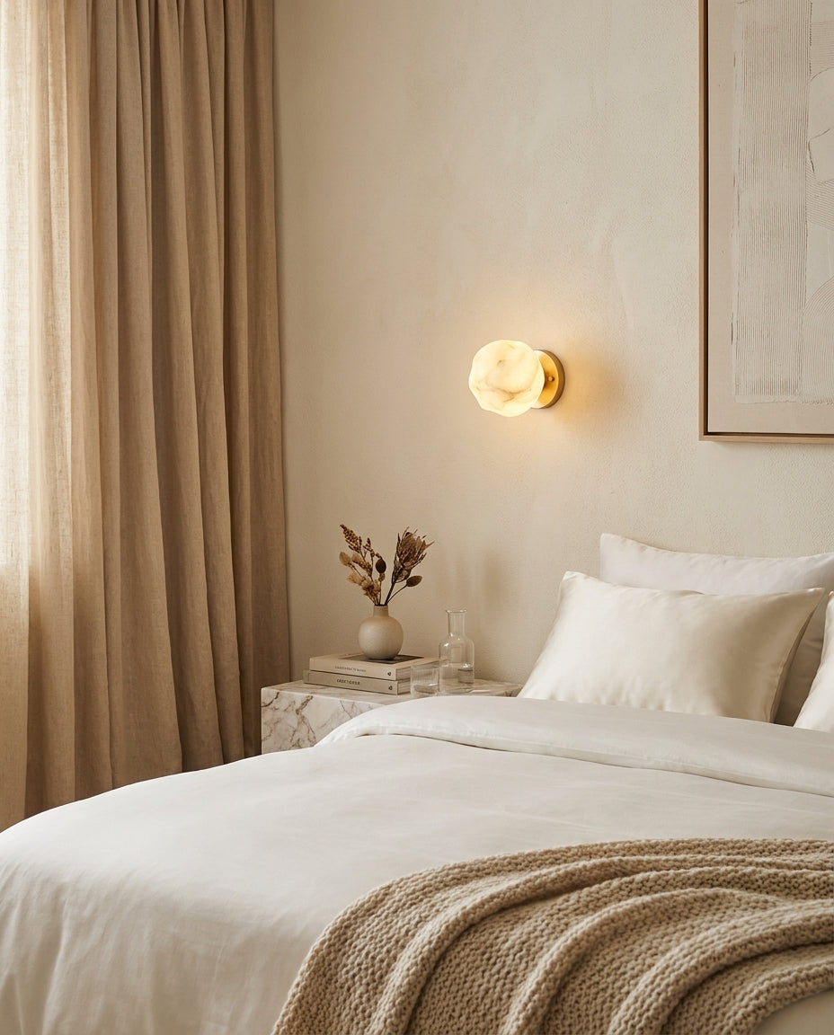 Forte Alabaster Wall Sconce — product view 6