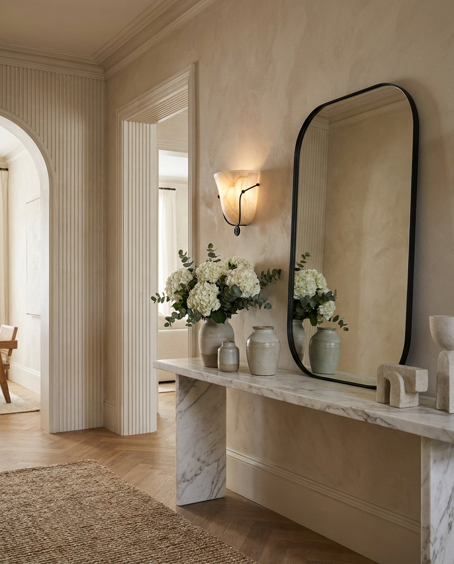 Saba Alabaster Wall Sconce — product view 5