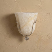 Brushed Nickel & White