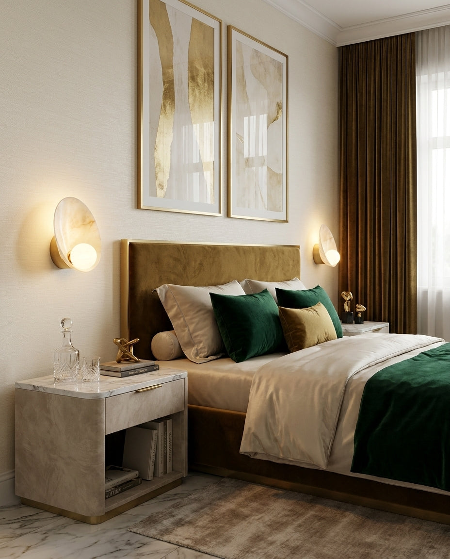 Olivia Alabaster Wall Sconce — product view 4