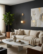 Tacoma Alabaster Wall Sconce — product view 2