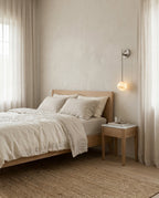 Tacoma Alabaster Wall Sconce — product view 3