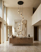 Noverian Travertine Chandelier — product view 5
