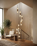 Noverian Travertine Chandelier — product view 7