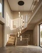 Noverian Travertine Chandelier — product view 8