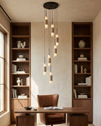 Noverian Travertine Chandelier — product view 9