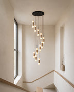 Noverian Travertine Chandelier — product view 10