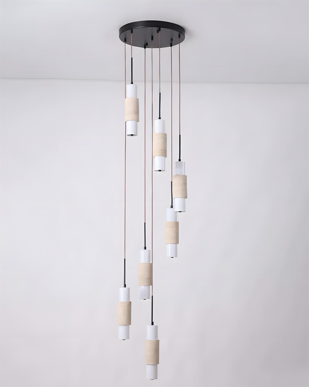 Noverian Travertine Chandelier — product view 15