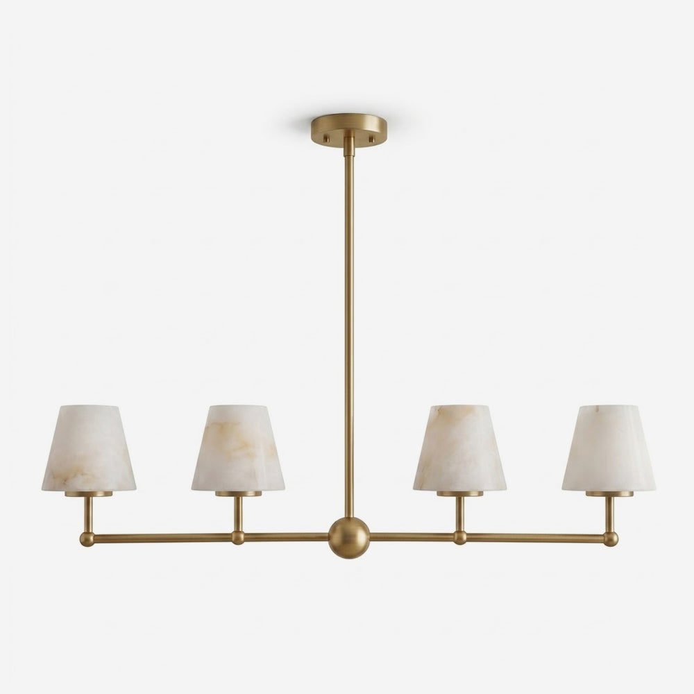 Valloren Alabaster Chandelier — product view 1