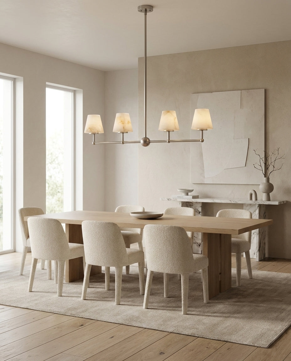 Valloren Alabaster Chandelier — product view 10