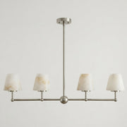 Brushed Nickel & White