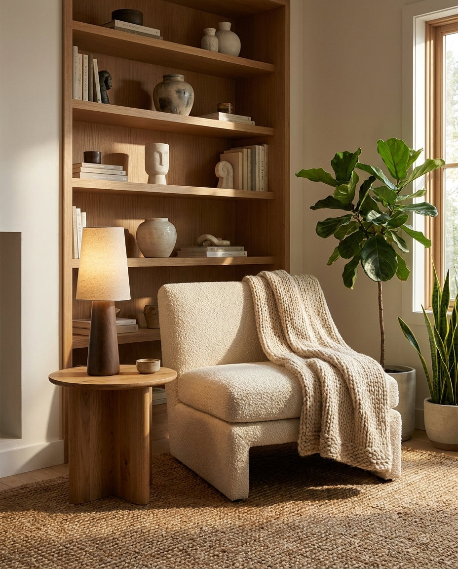 Ravello Wood Table Lamp — product view 7