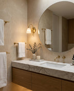 Velorian Alabaster Wall Sconce — product view 2