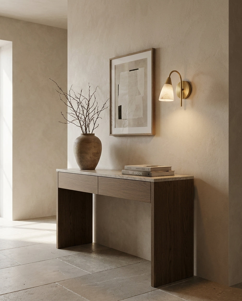 Velorian Alabaster Wall Sconce — product view 6