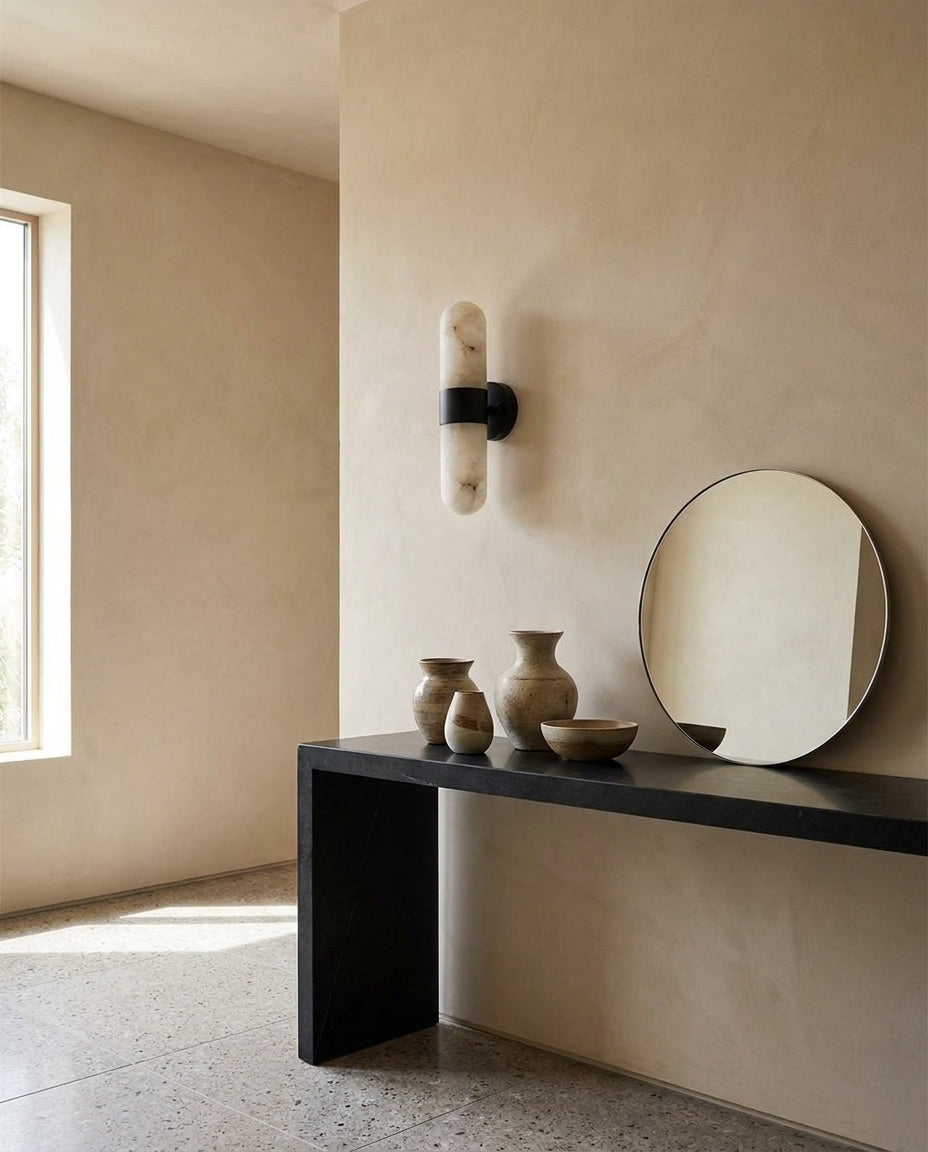 Milano Alabaster Wall Sconce — product view 5
