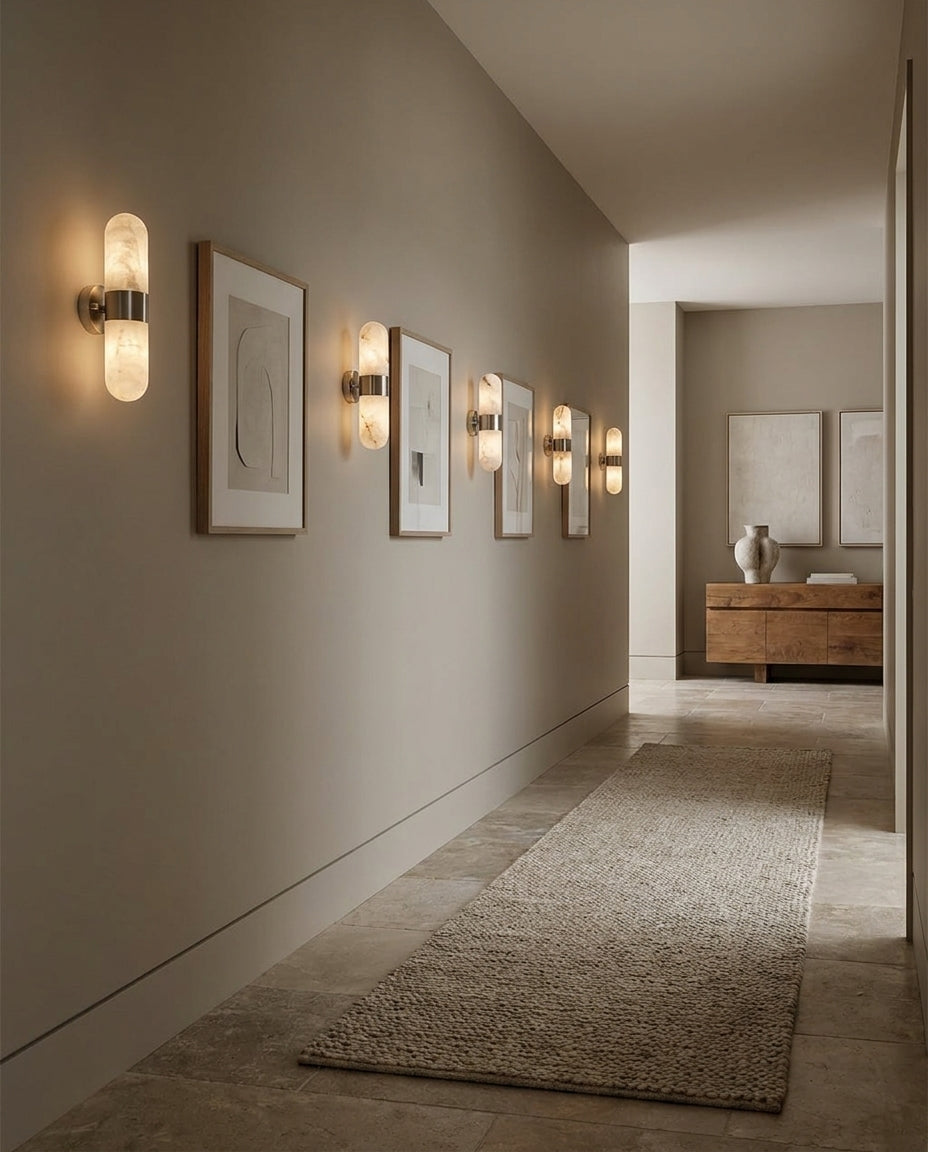 Milano Alabaster Wall Sconce — product view 9