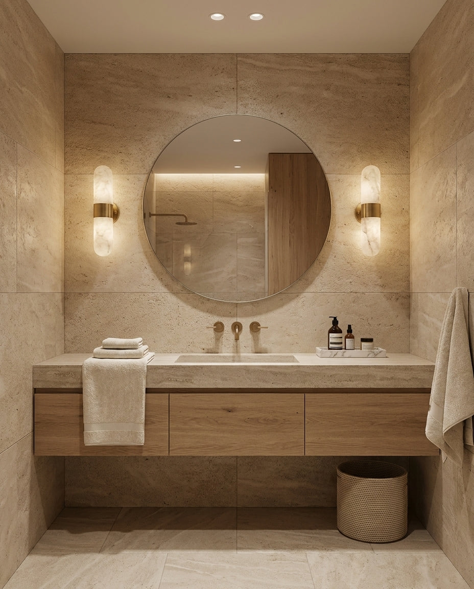 Milano Alabaster Wall Sconce — product view 10