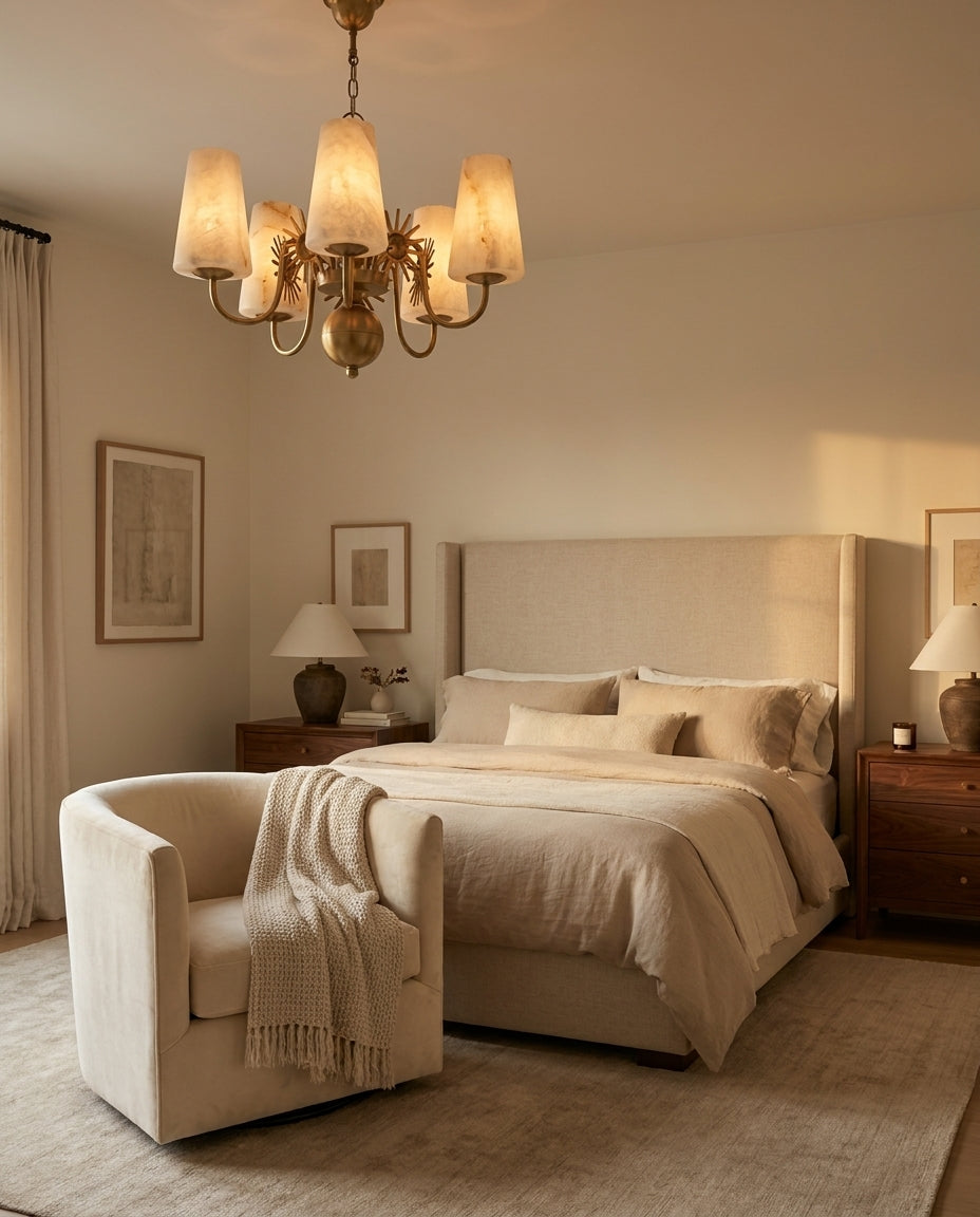 Ravina Alabaster Chandelier — product view 5