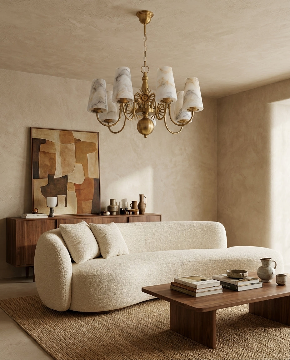 Ravina Alabaster Chandelier — product view 7