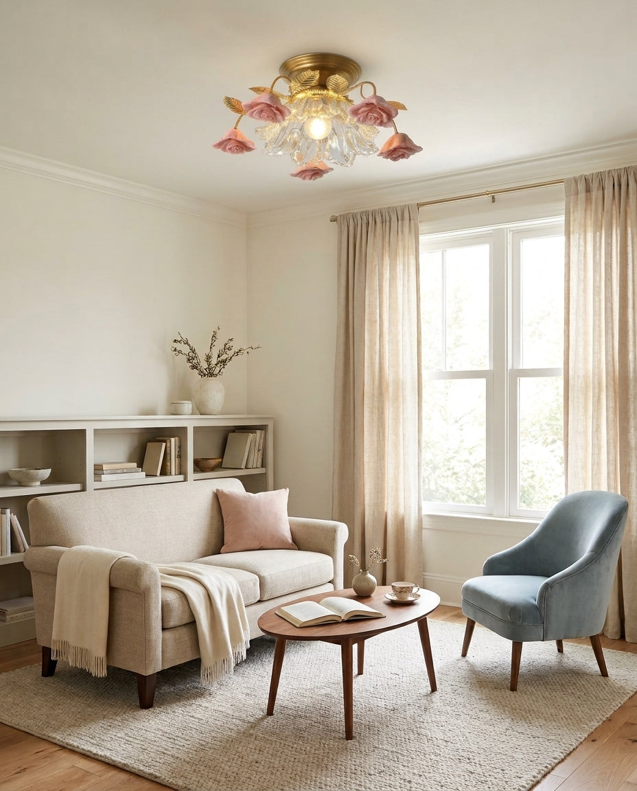 Rosethorne Flush Mount Ceiling Light — product view 9