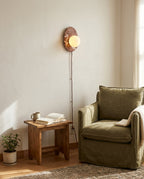 Marovyn Plug In Marble Wall Sconce — product view 10