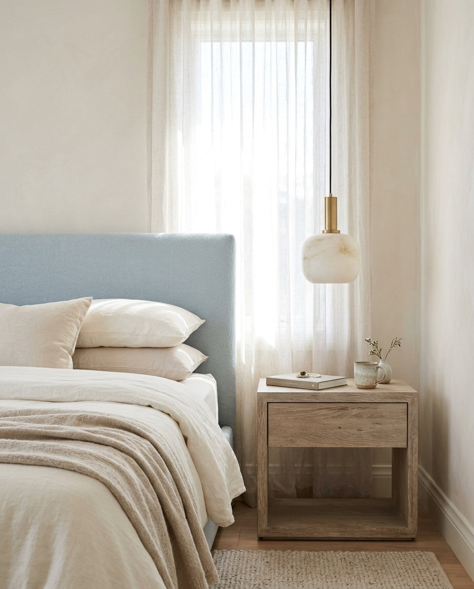 Nina Alabaster Pendant Lamp — product view 3