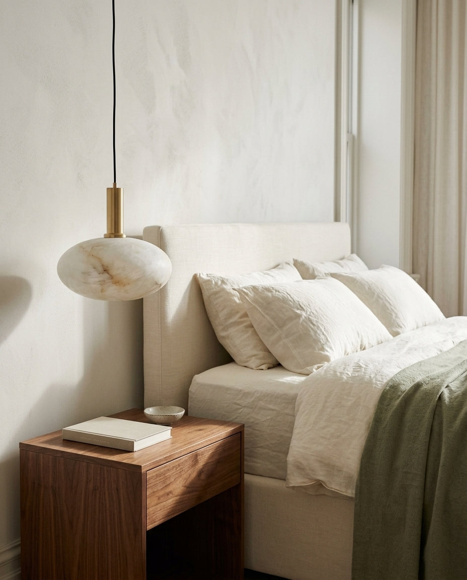 Nina Alabaster Pendant Lamp — product view 10