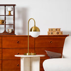 Brenton Brass Arch Table Lamp – product view 5