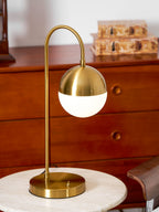 Brenton Brass Arch Table Lamp – product view 6