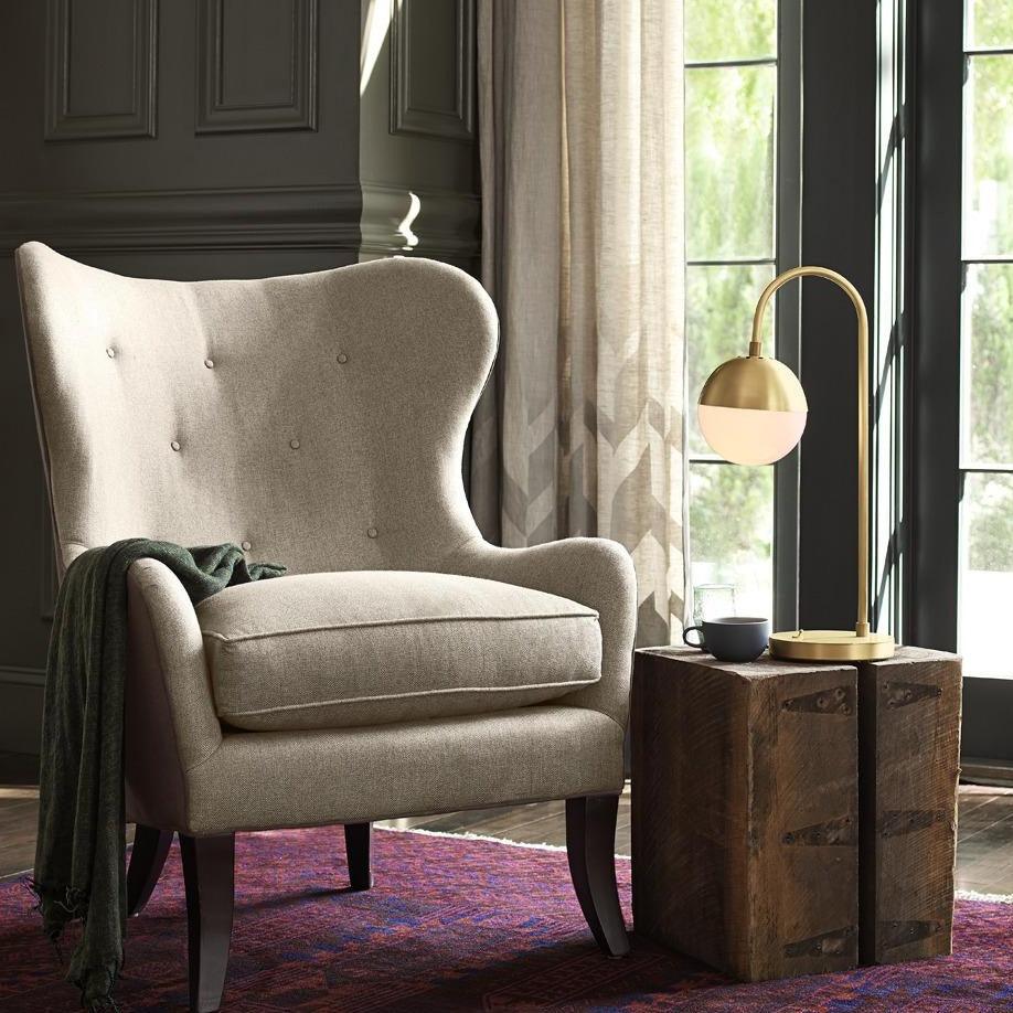 Brenton Brass Arch Table Lamp – product view 14