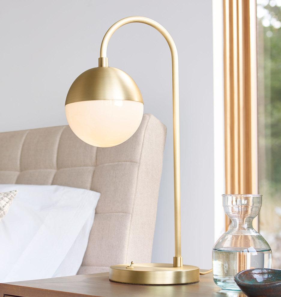 Brenton Brass Arch Table Lamp – product view 16