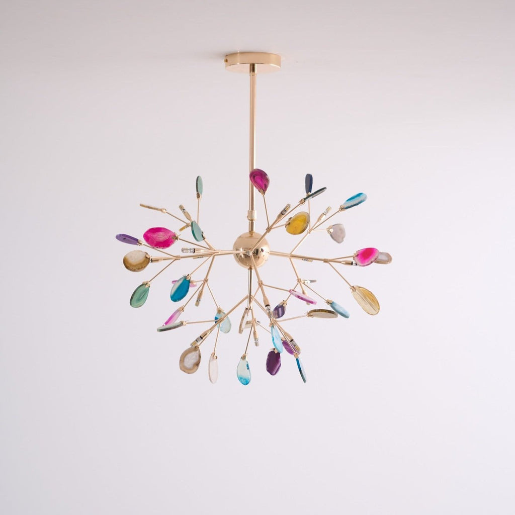 Agate Flake Chandelier – product view 5