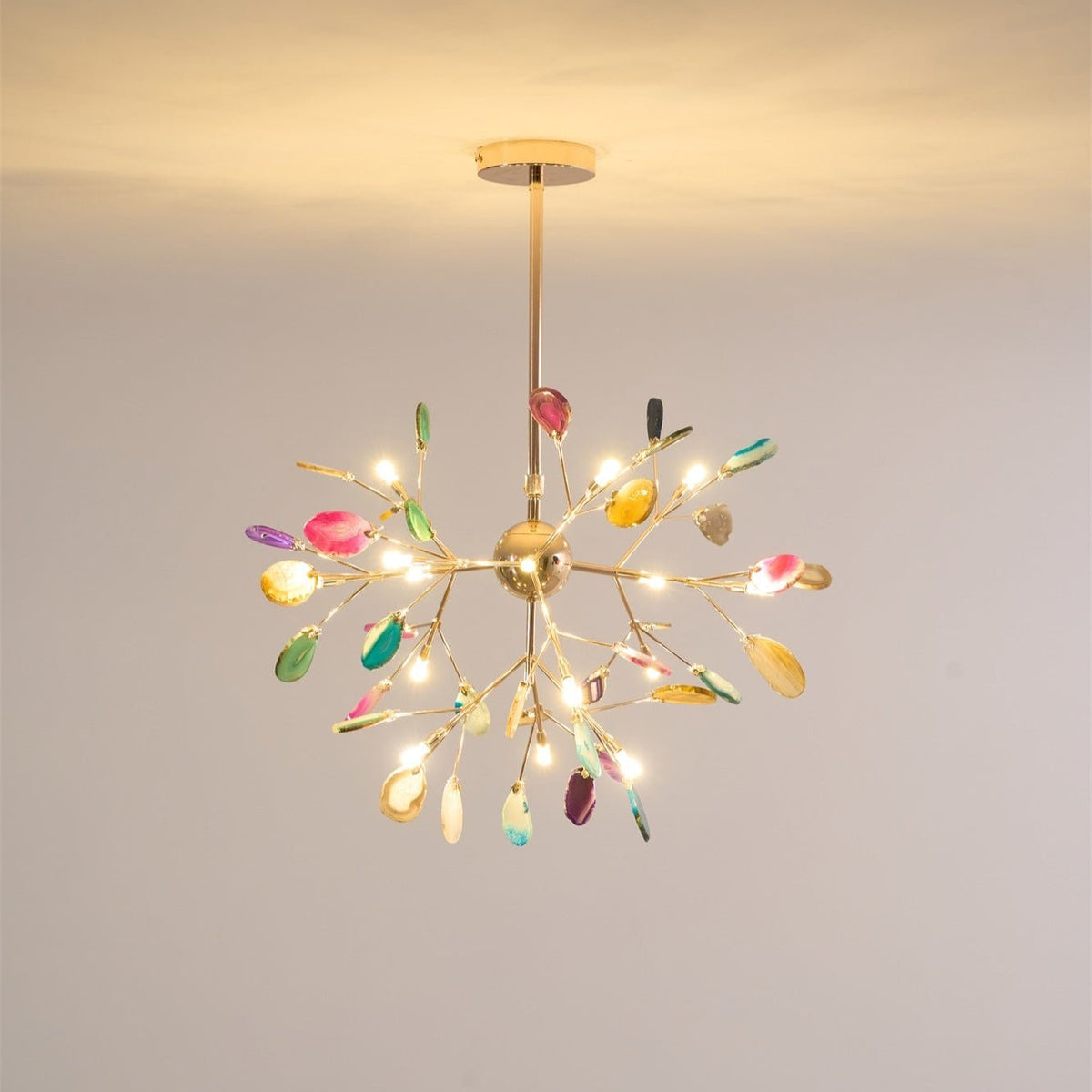 Agate Flake Chandelier – product view 6