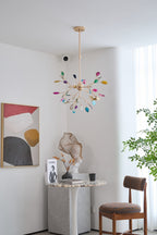 Agate Flake Chandelier – product view 7