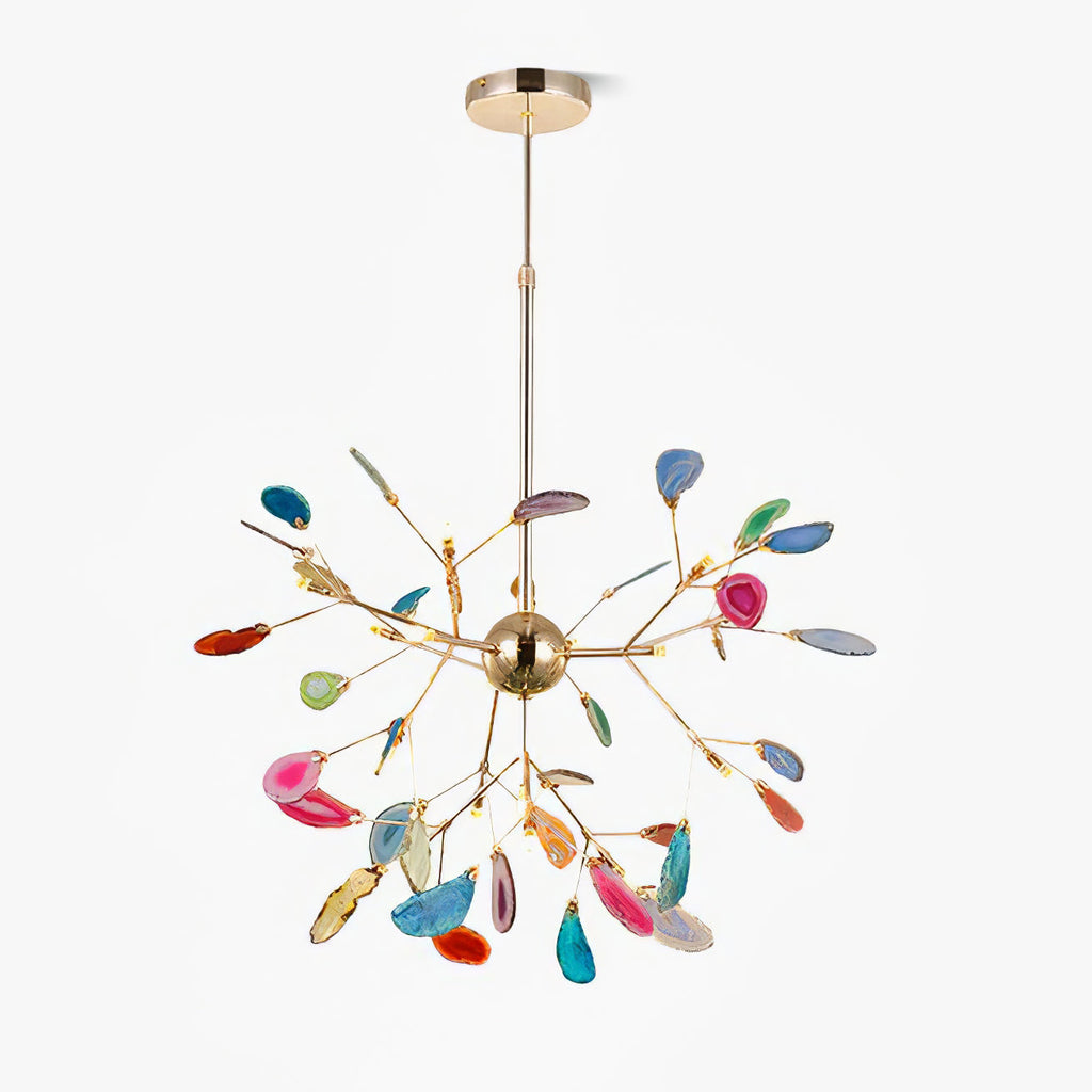 Agate Flake Chandelier – product view 9