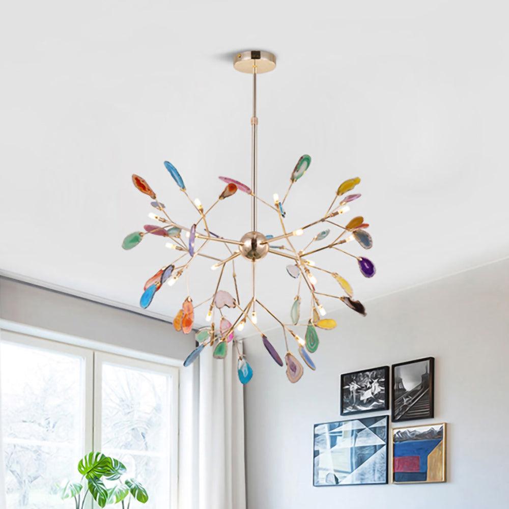 Agate Flake Chandelier – product view 10