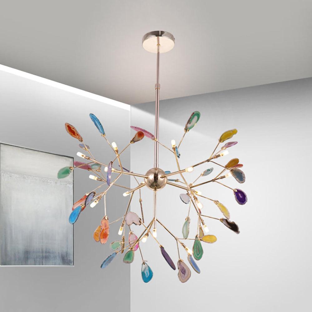 Agate Flake Chandelier – product view 14