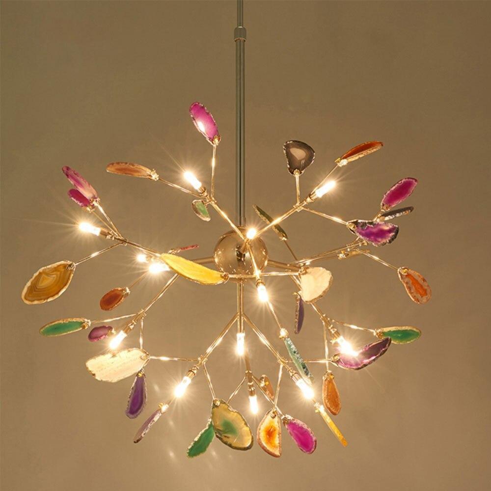 Agate Flake Chandelier – product view 25