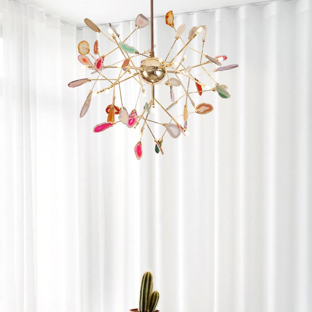 Agate Flake Chandelier – product view 26