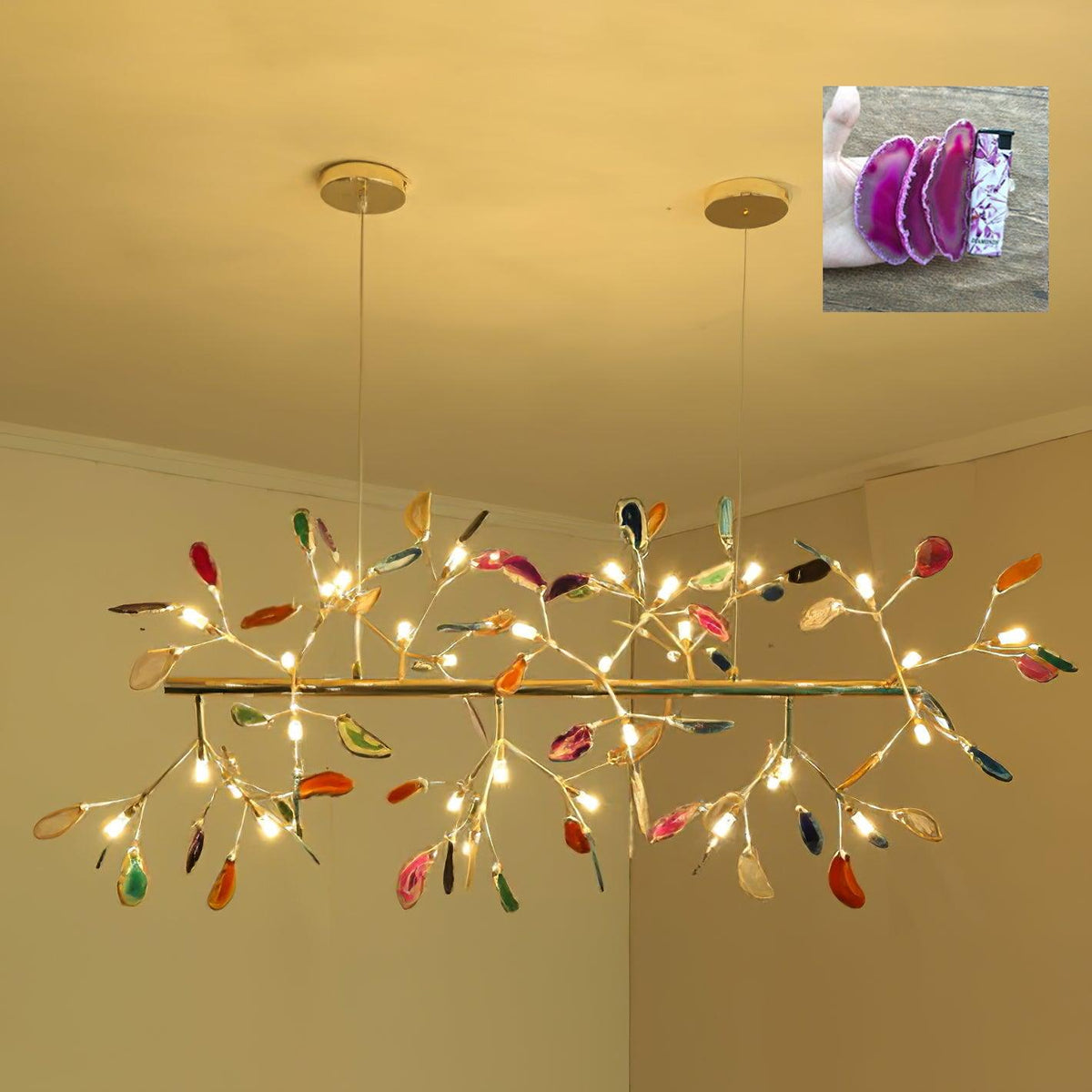 Agate Flake Chandelier – product view 108