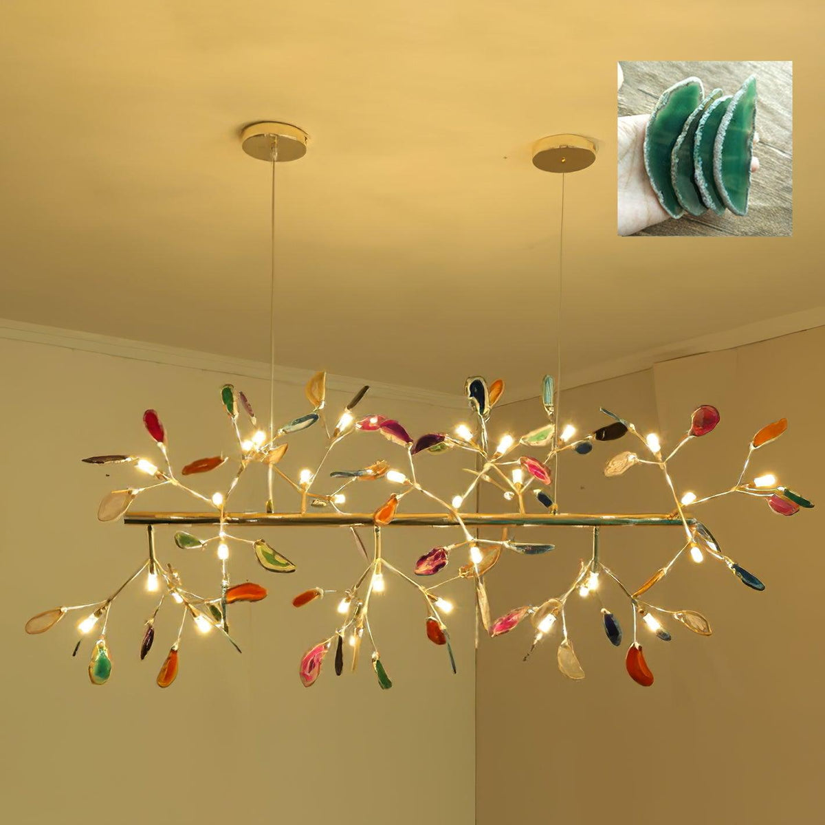 Agate Flake Chandelier – product view 110