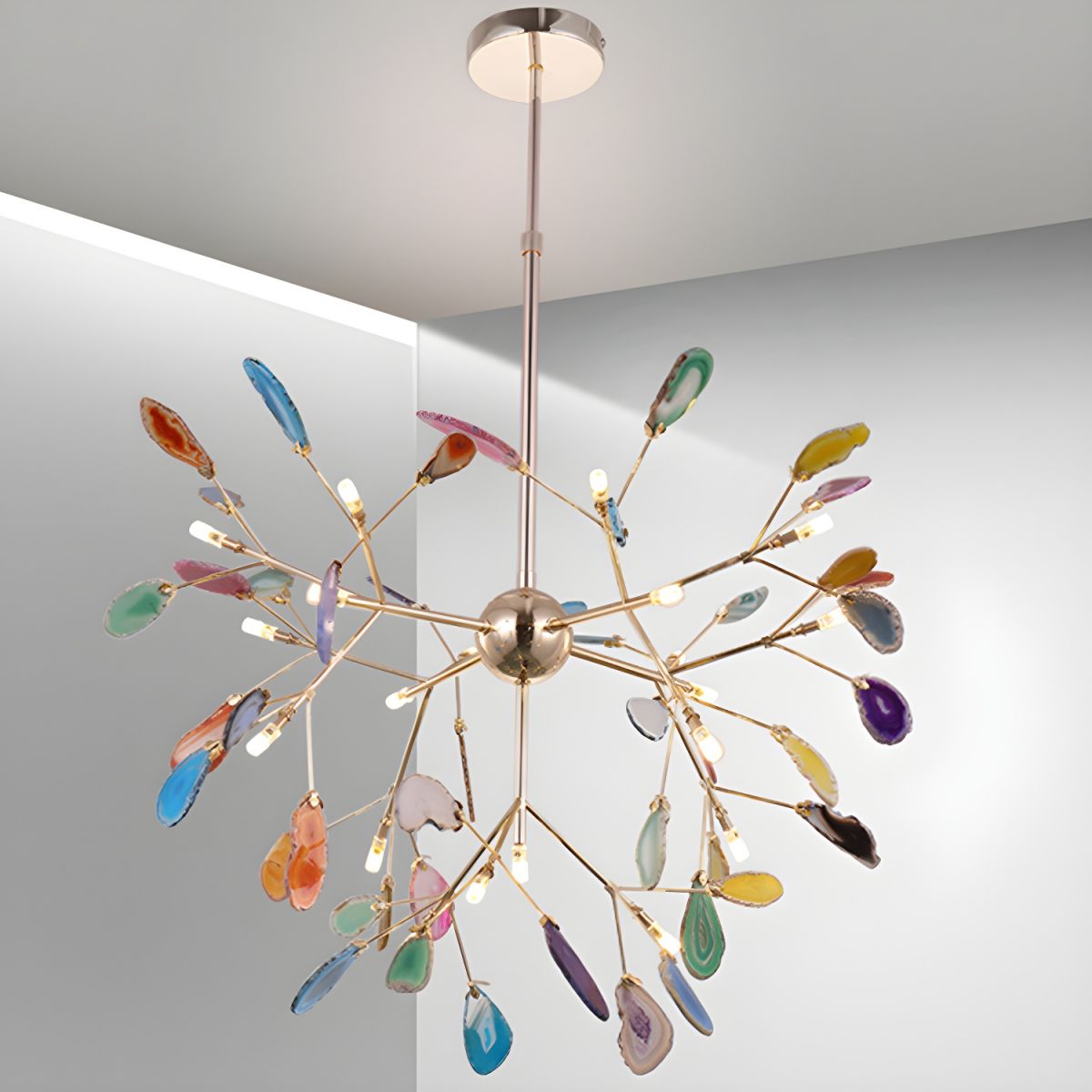 Agate Flake Chandelier – product view 120
