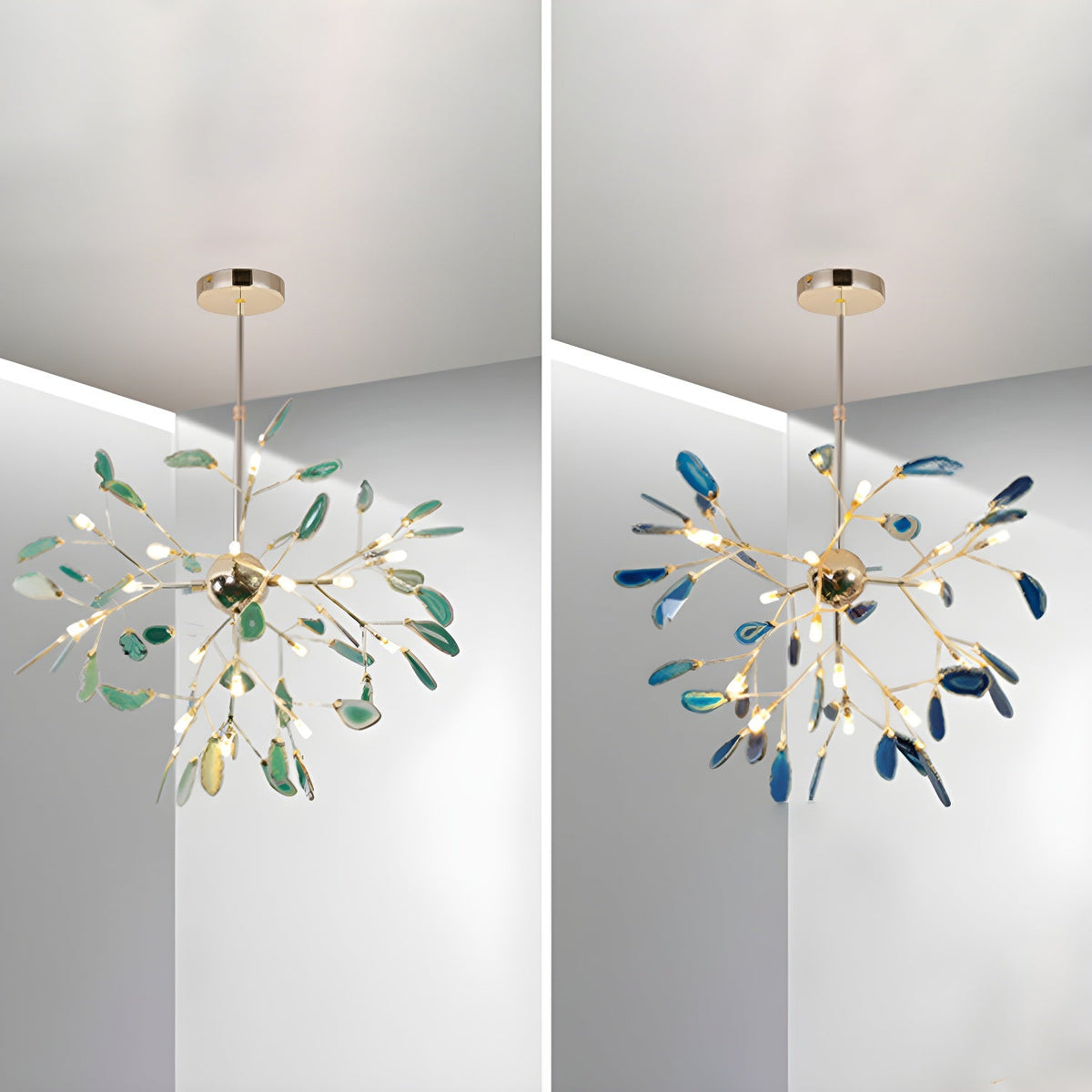 Agate Flake Chandelier – product view 121