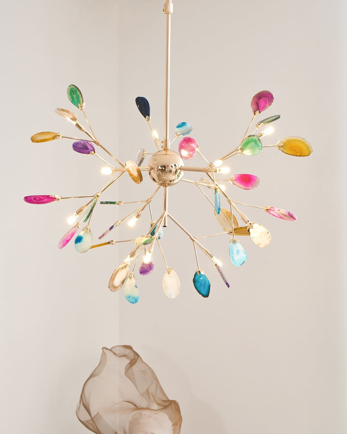 Agate Flake Chandelier – product view 145