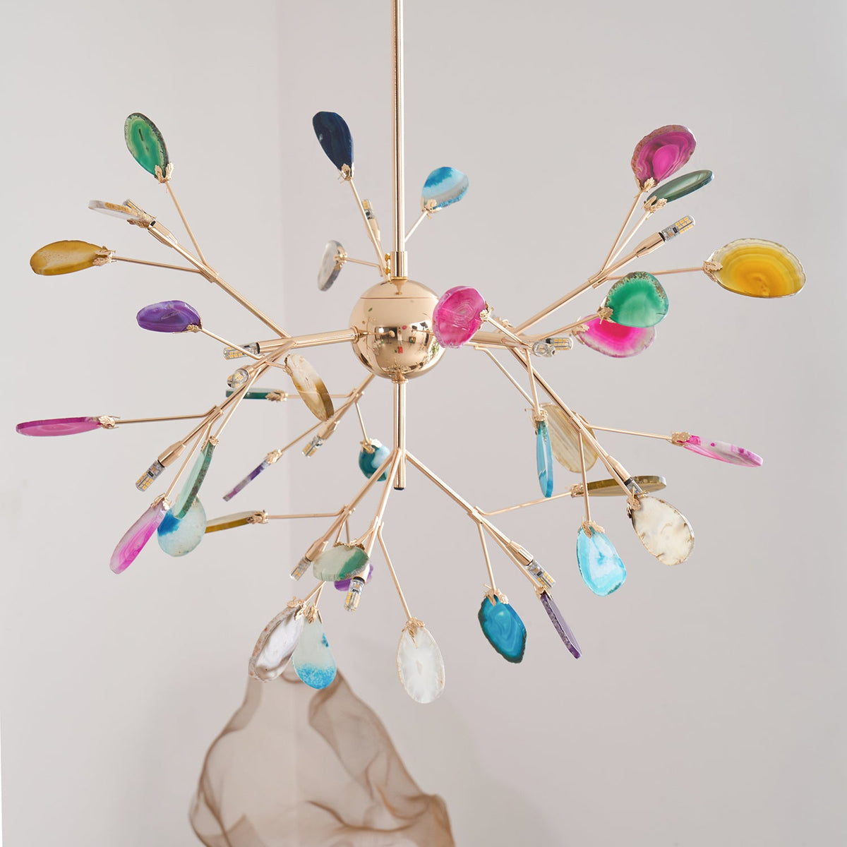 Agate Flake Chandelier – product view 146