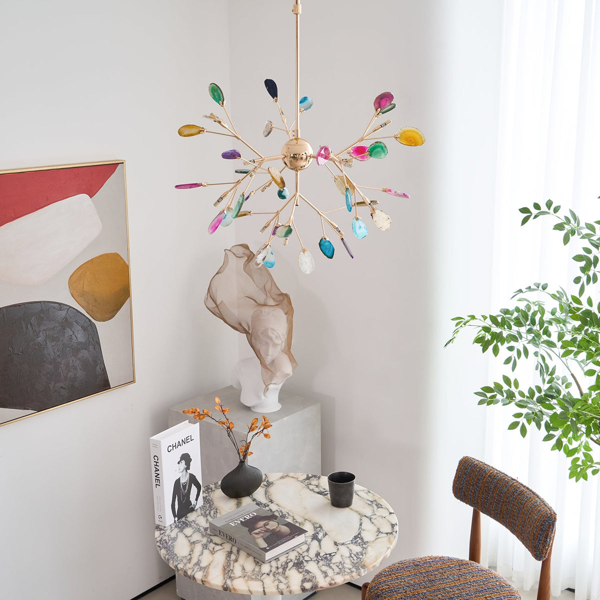 Agate Flake Chandelier – product view 147
