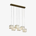 Alabaster Box Chandelier – product view 7
