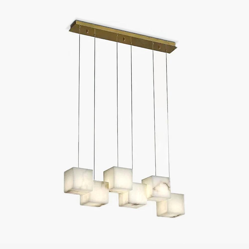 Alabaster Box Chandelier – product view 13