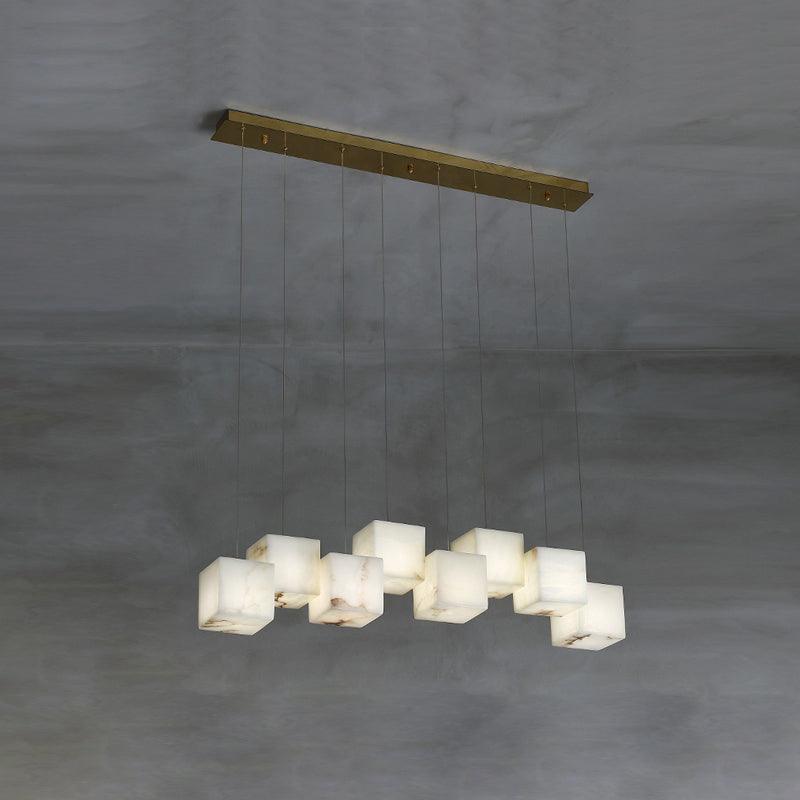 Alabaster Box Chandelier – product view 15