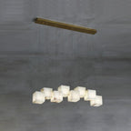 Alabaster Box Chandelier – product view 15